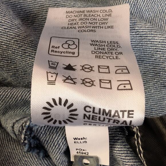 Reformation Denim Dress Size 10 Babydoll Mini Dress Cecil Denim Mini Reformation - Picture 14 of 14